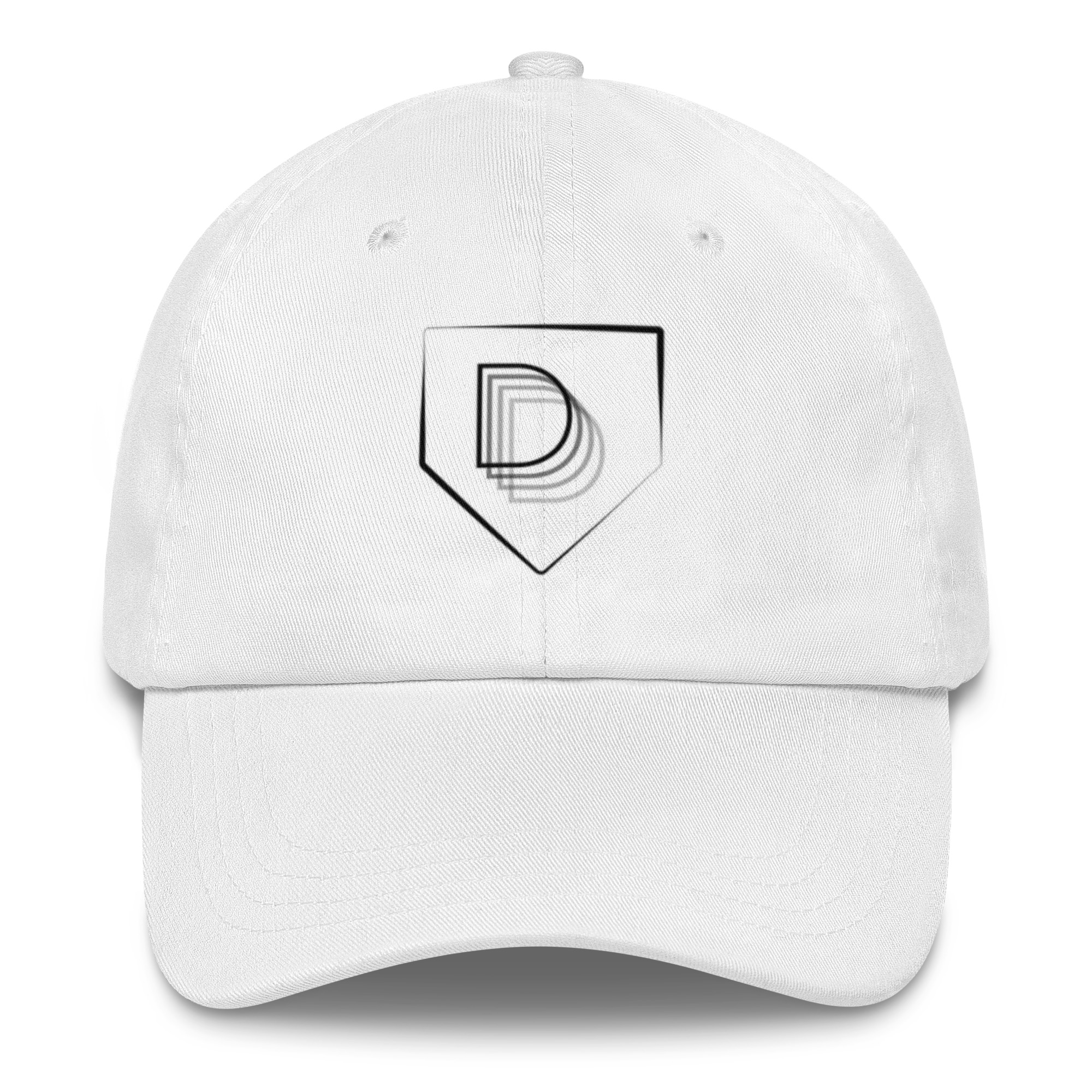 DREGER Baseball White Dad Hat