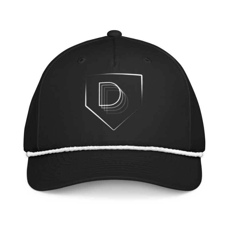 DREGER Baseball Classic Black Rope Cap
