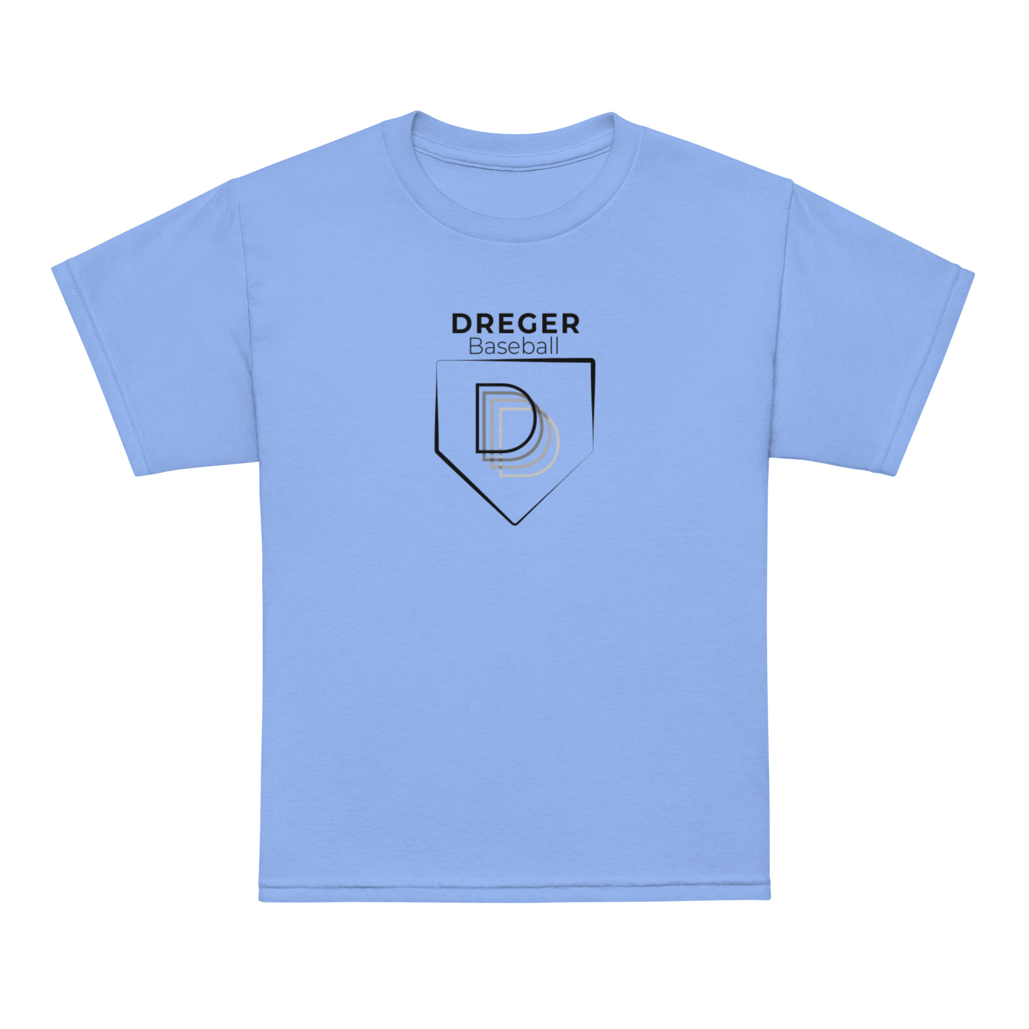 DREGER Baseball Youth Classic Tee Black Logo